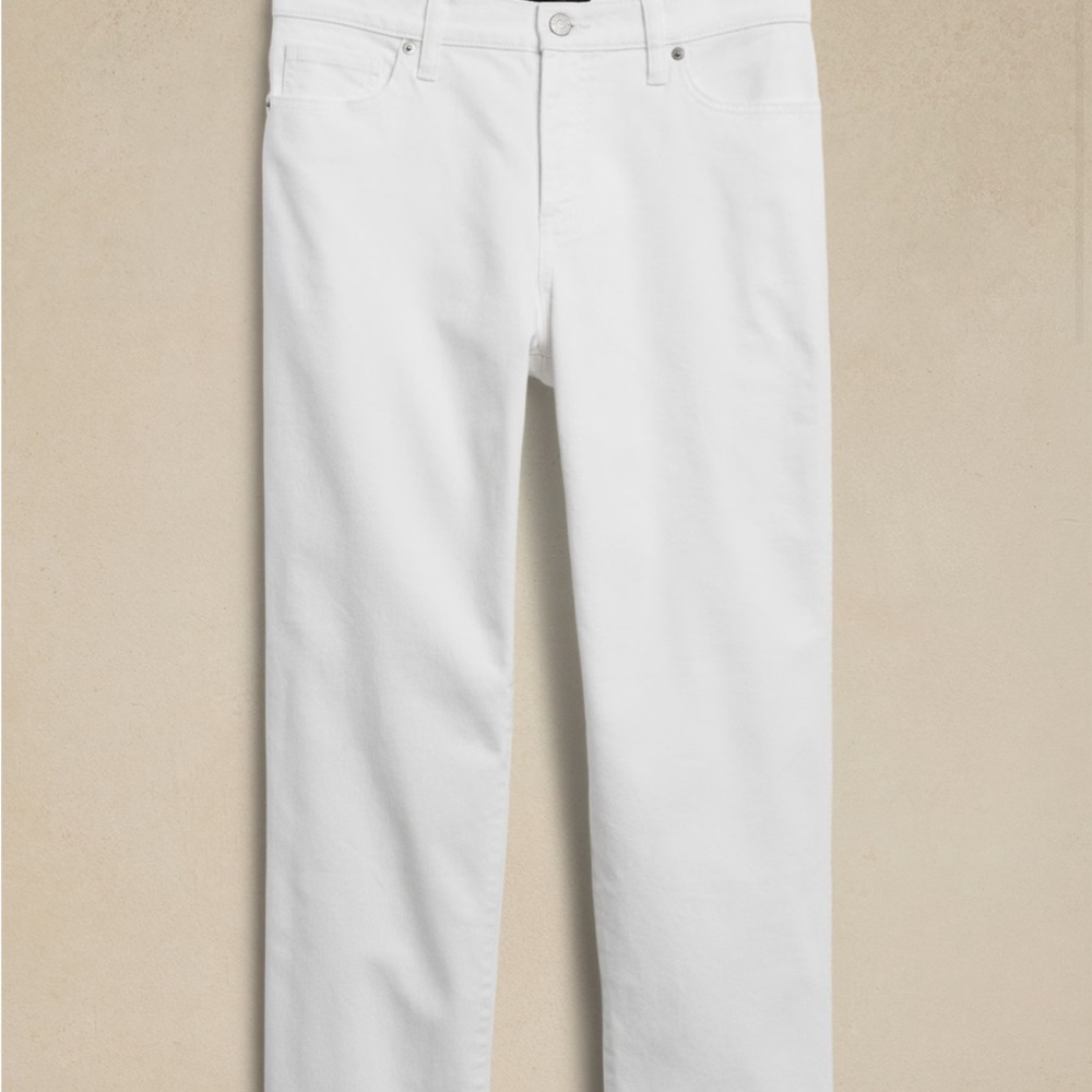 Banana Republic Factory White Slouch Jeans Size 10/30 Petite - Picture 5 of 12